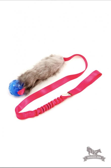 Hovedbilde Elastisk fårskinnsjagarkampis L med KONG Squeezz ...